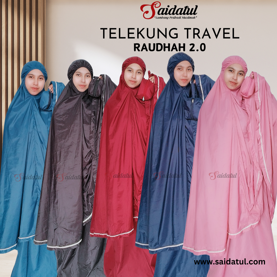 Telekung Travel Raudhah 2.0 - Image 2