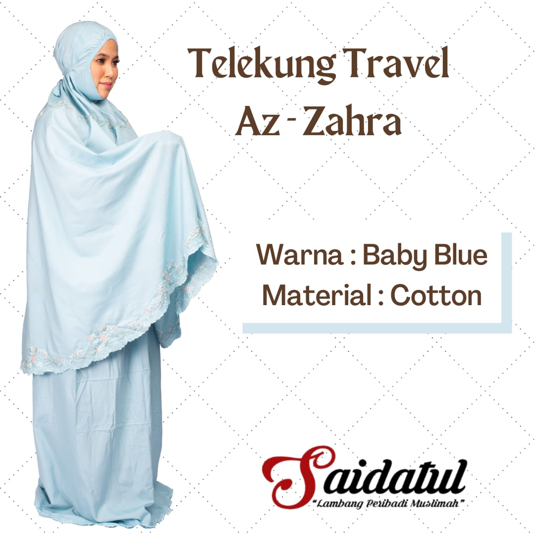 Telekung Cotton Az Zahra - Image 4