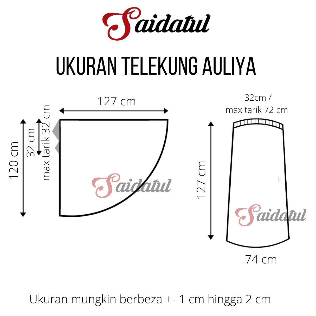 Telekung Premium Auliya Bersulam - Image 2