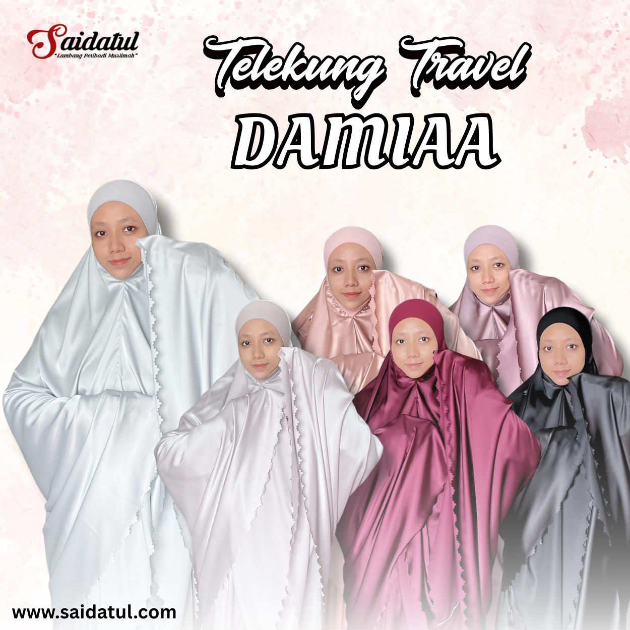 Telekung Travel Damiaa