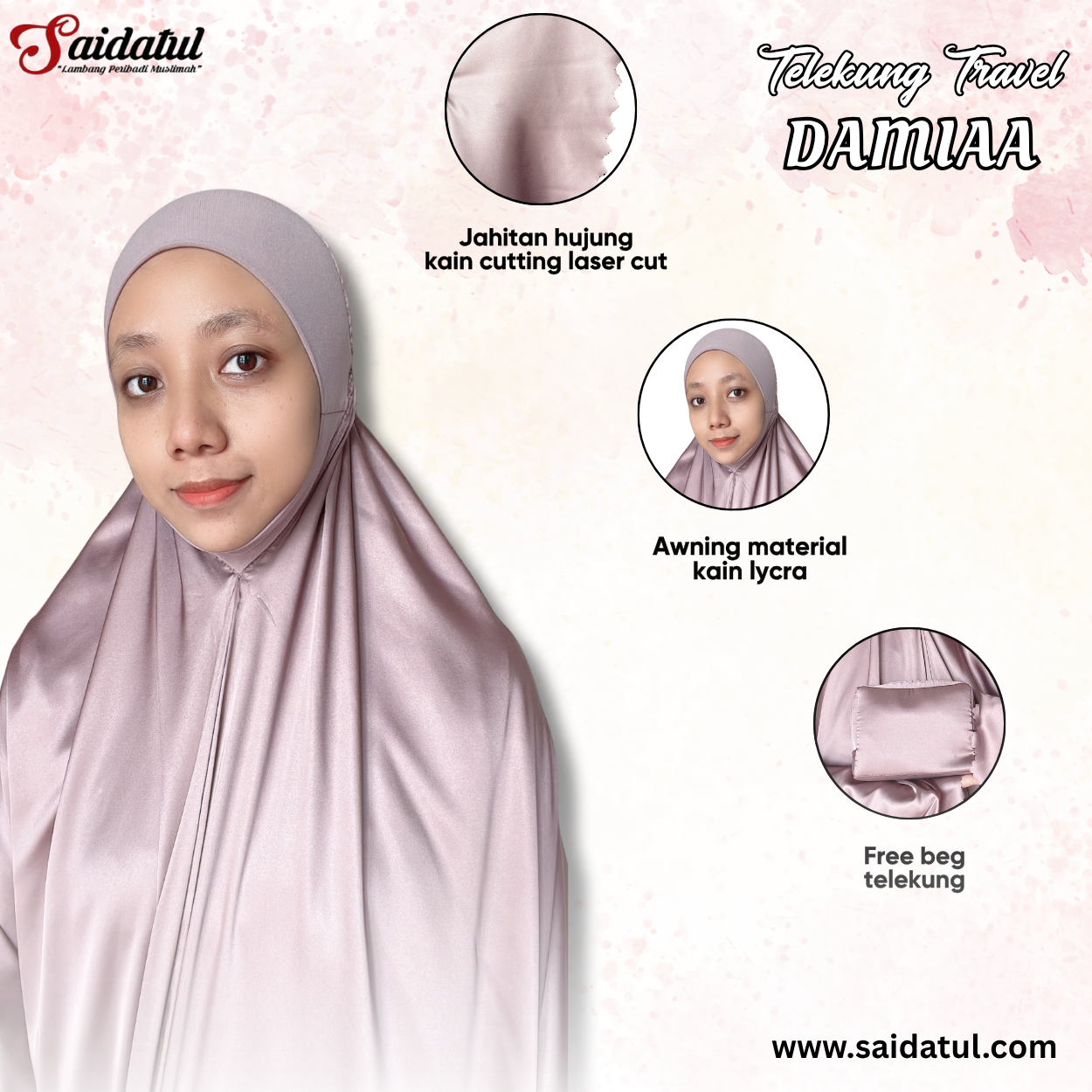 Telekung Travel Damiaa - Image 2