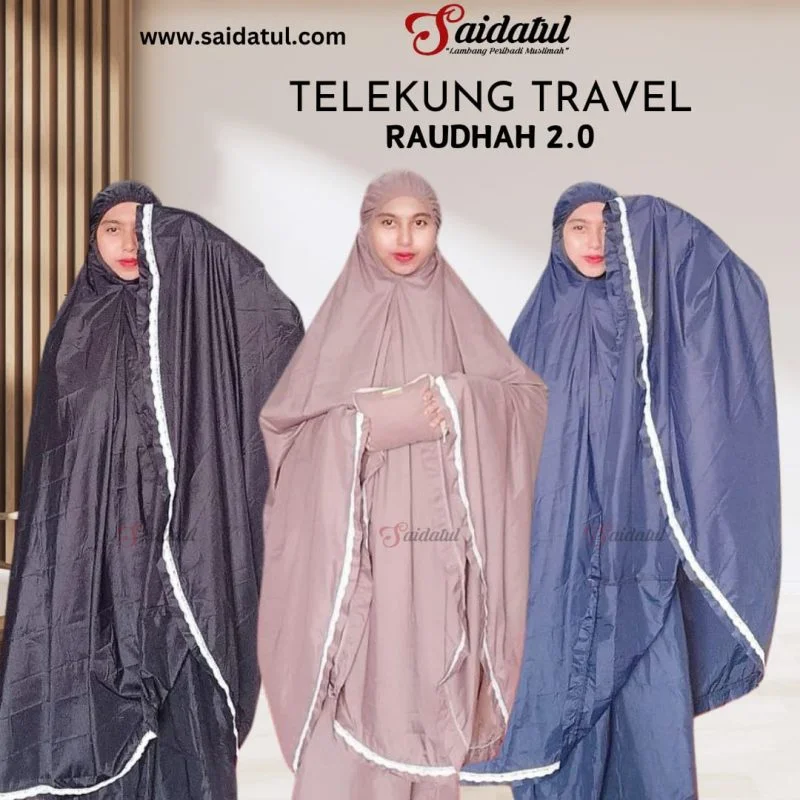 Telekung Travel Raudhah 2.0
