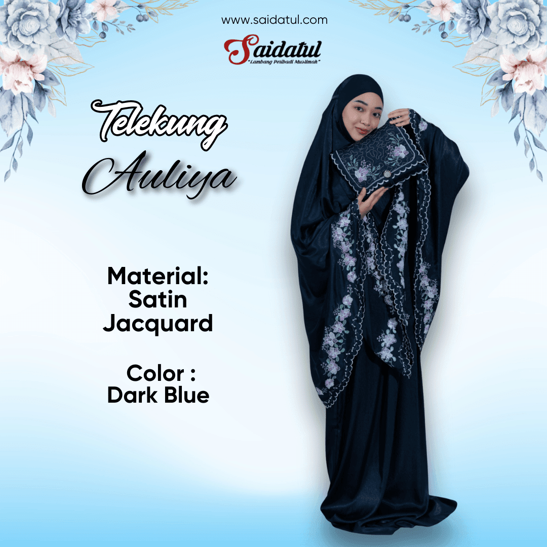 Telekung Premium Auliya Bersulam - Image 4