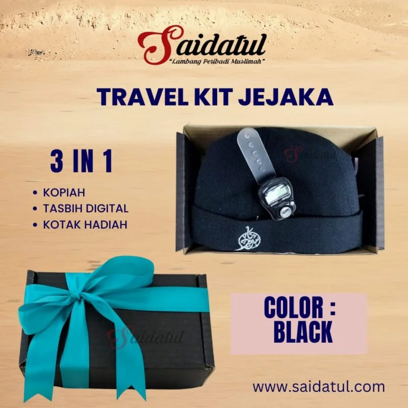 [Set Saidina Ali]Set Kopiah+Tasbih+Box